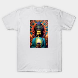 Buddha and the tree of life T-Shirt